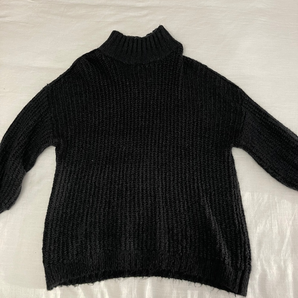 Deep blue sweater